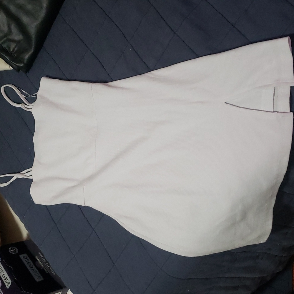 Showpo Island babe dress white mini